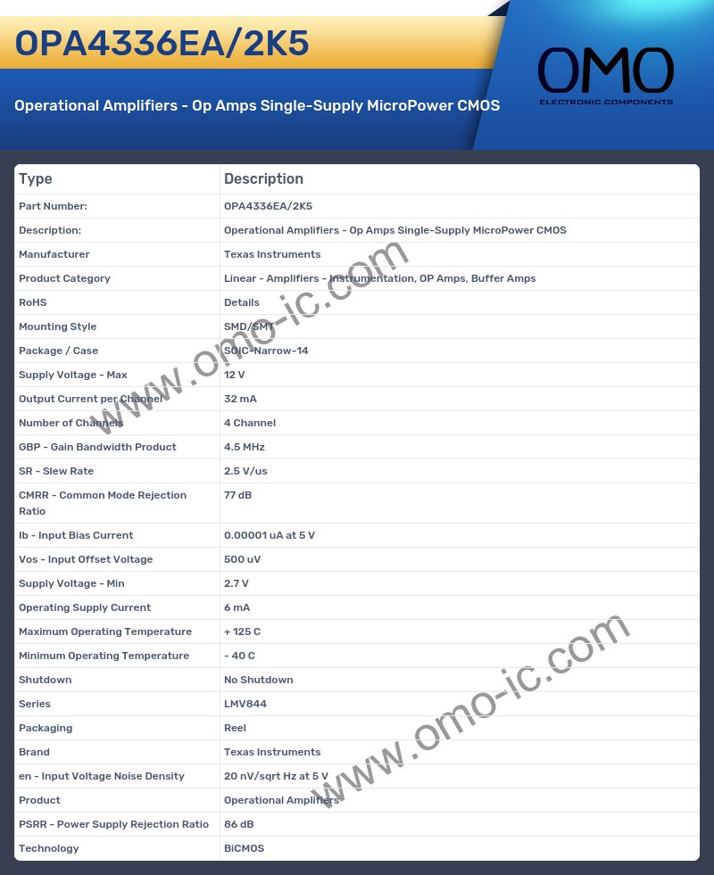 OPA4336EA/2K5