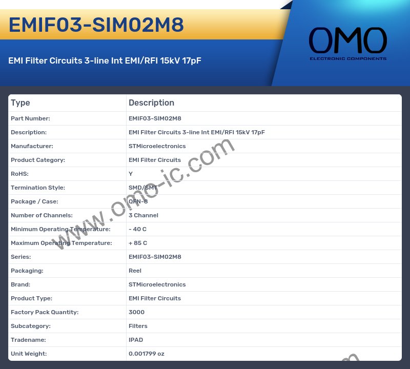 EMIF03-SIM02M8