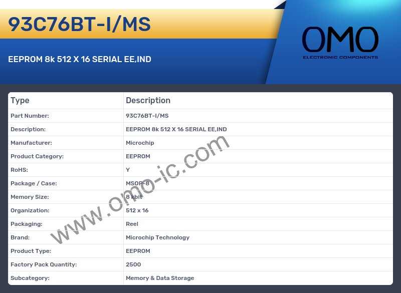 93C76BT-I/MS
