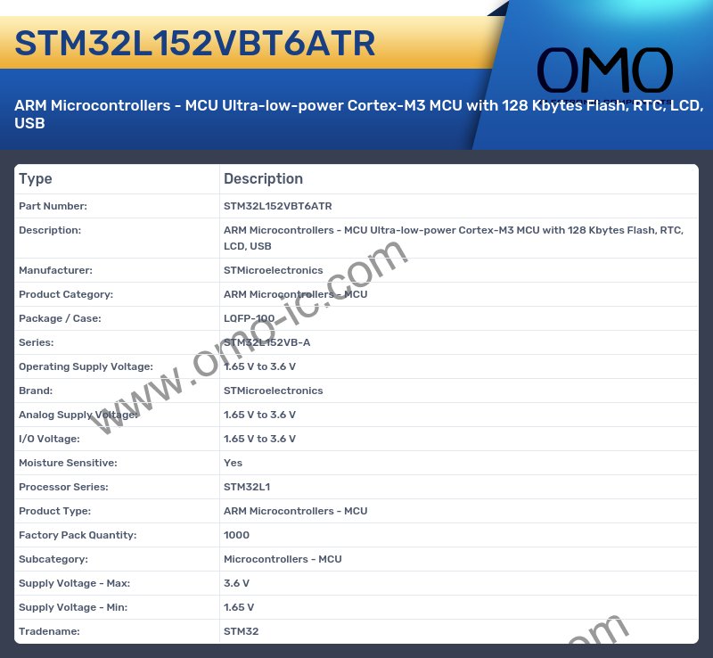 STM32L152VBT6ATR