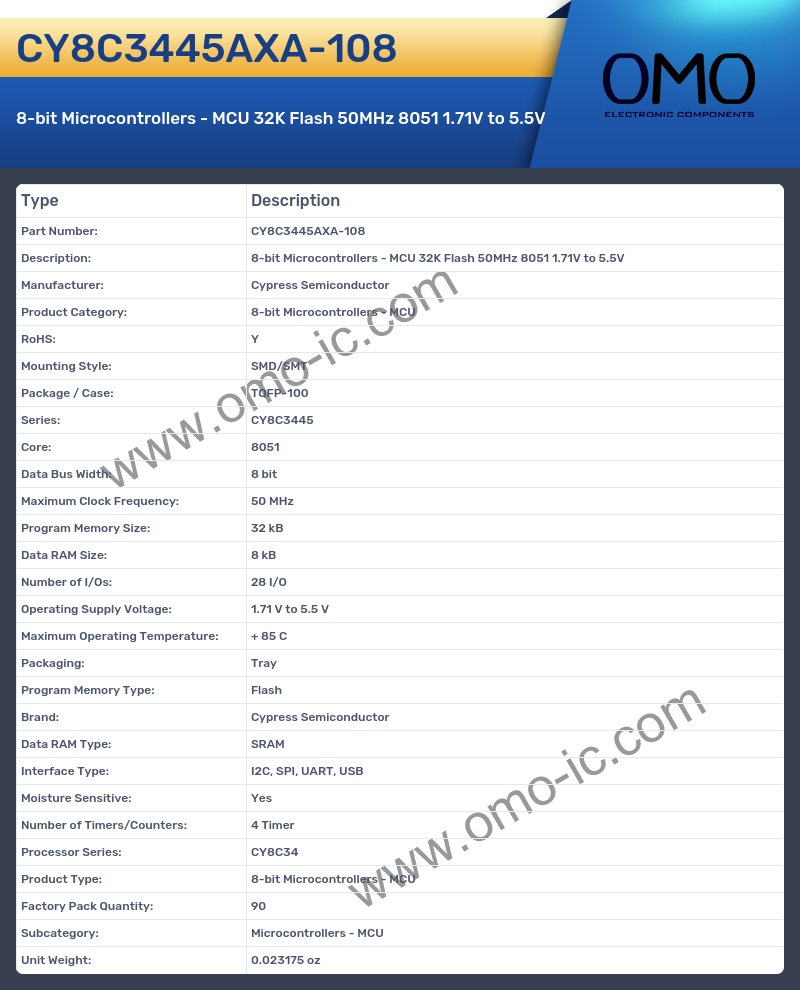 CY8C3445AXA-108