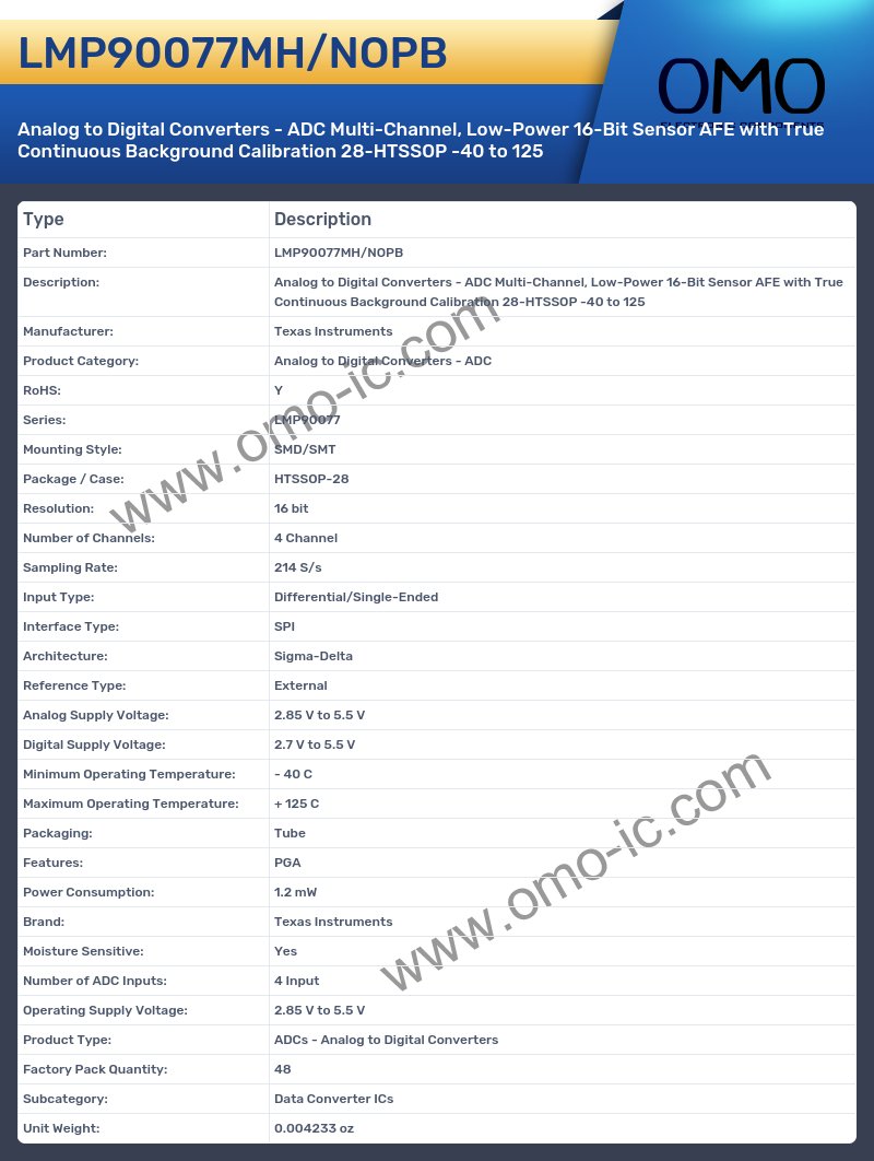 LMP90077MH/NOPB