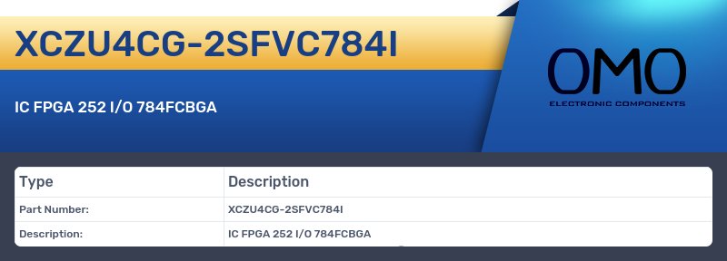 XCZU4CG-2SFVC784I