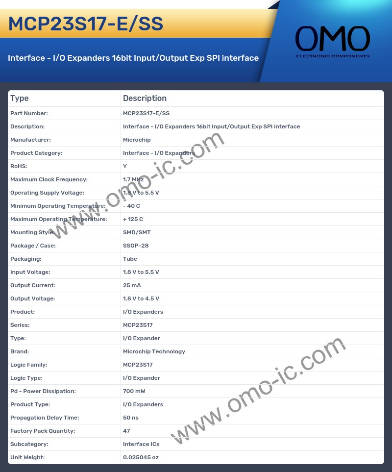 MCP23S17-E/SS