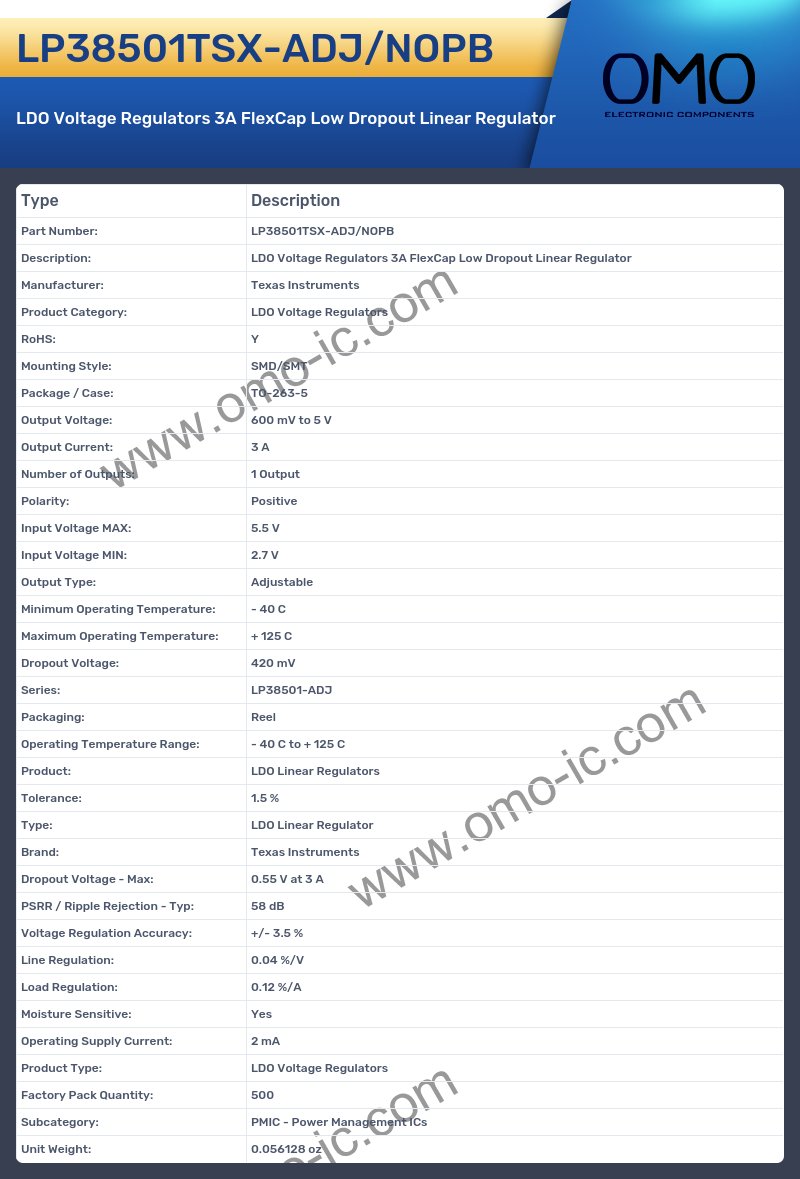 LP38501TSX-ADJ/NOPB