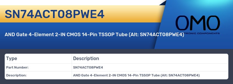 SN74ACT08PWE4