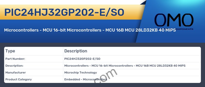PIC24HJ32GP202-E/SO