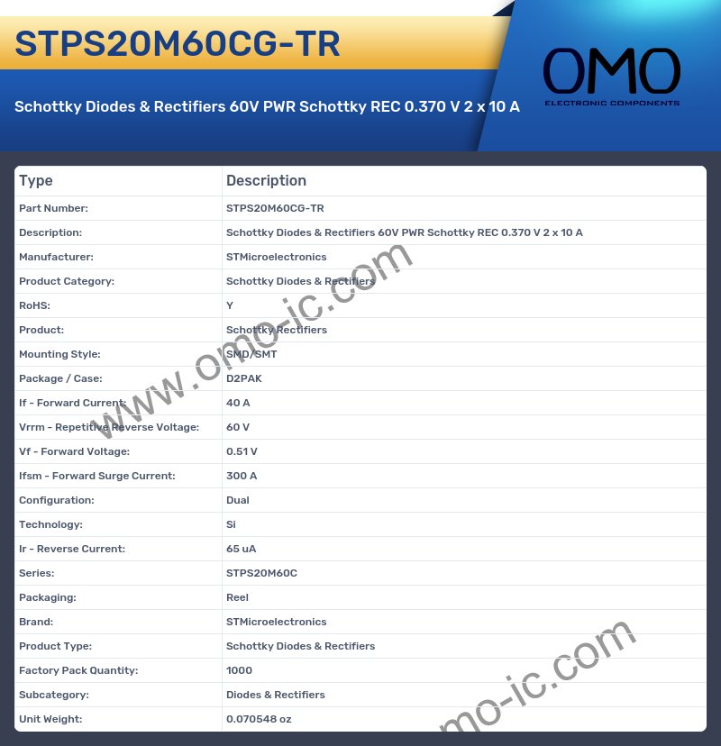 STPS20M60CG-TR