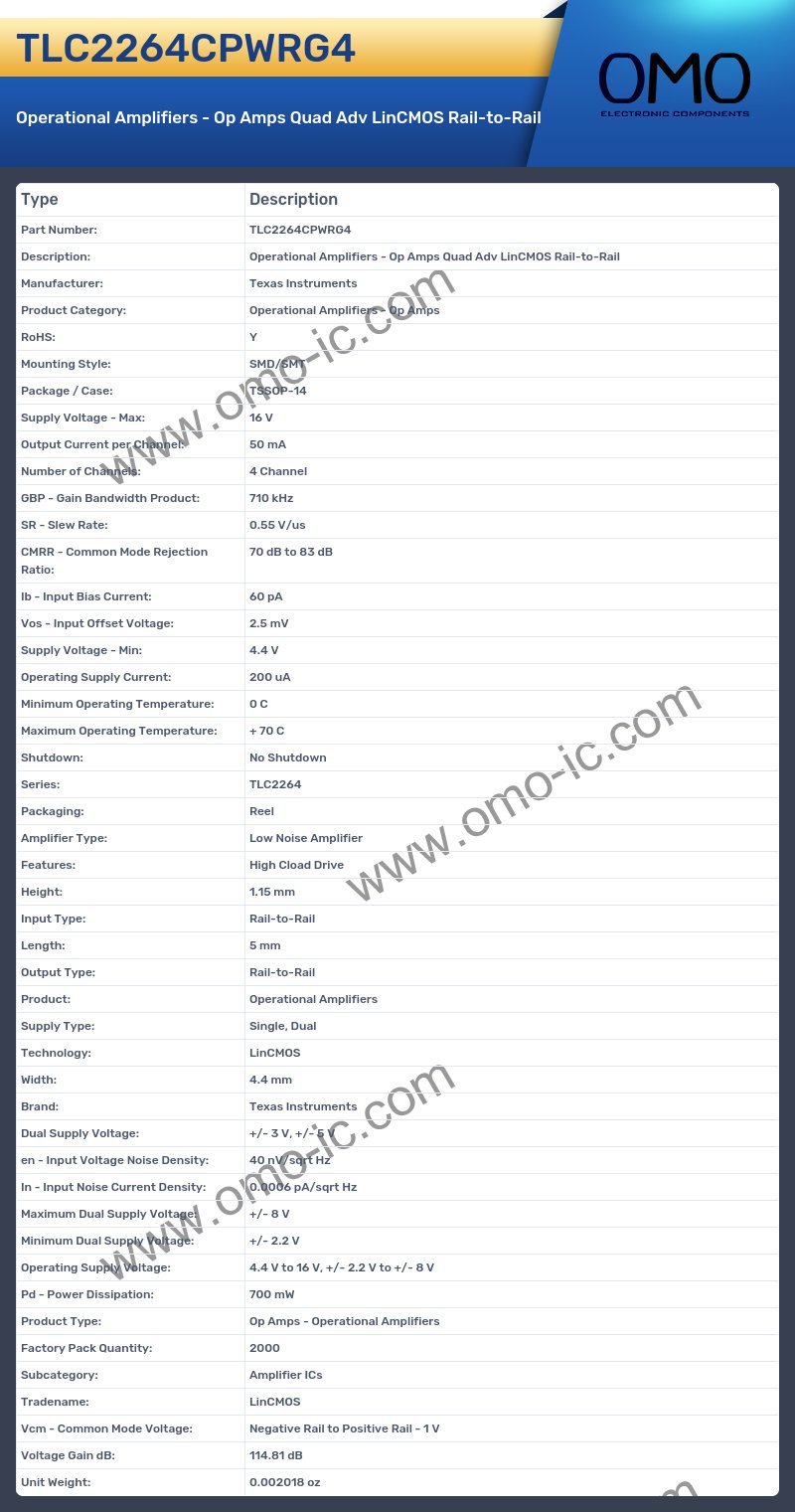 TLC2264CPWRG4