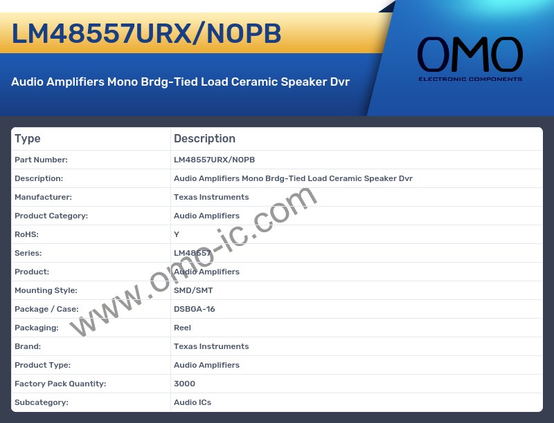 LM48557URX/NOPB