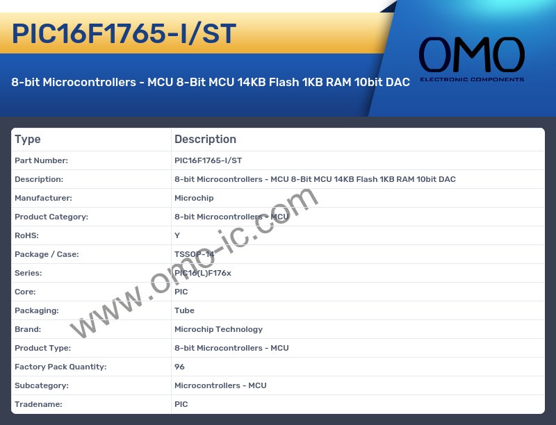 PIC16F1765-I/ST