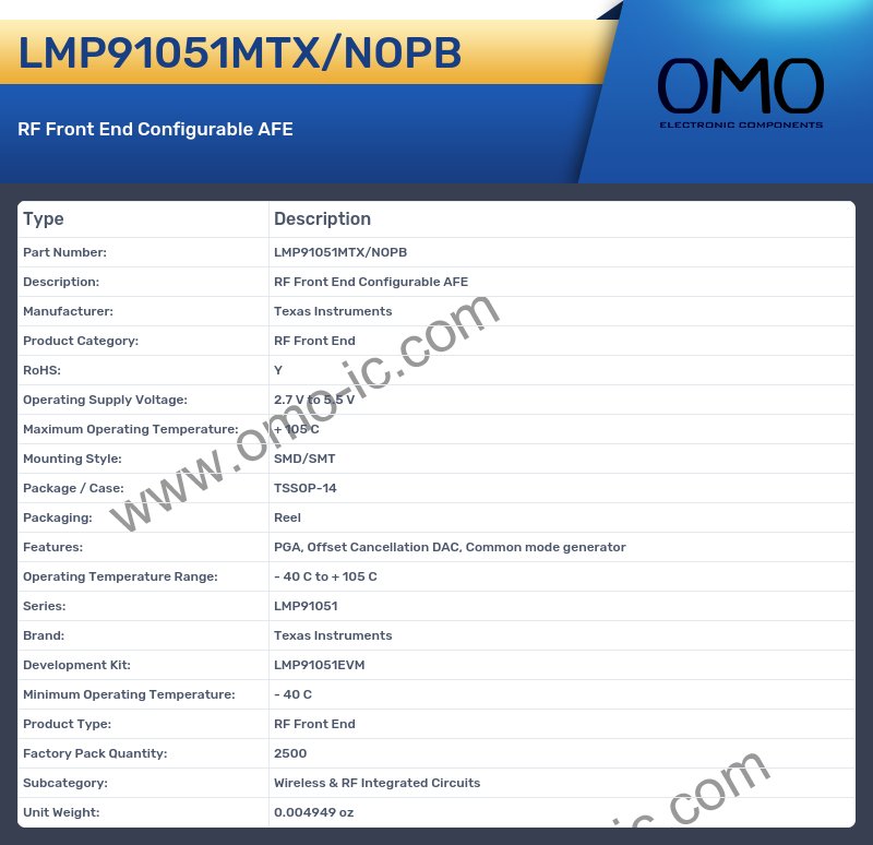 LMP91051MTX/NOPB