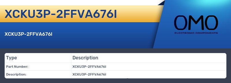 XCKU3P-2FFVA676I
