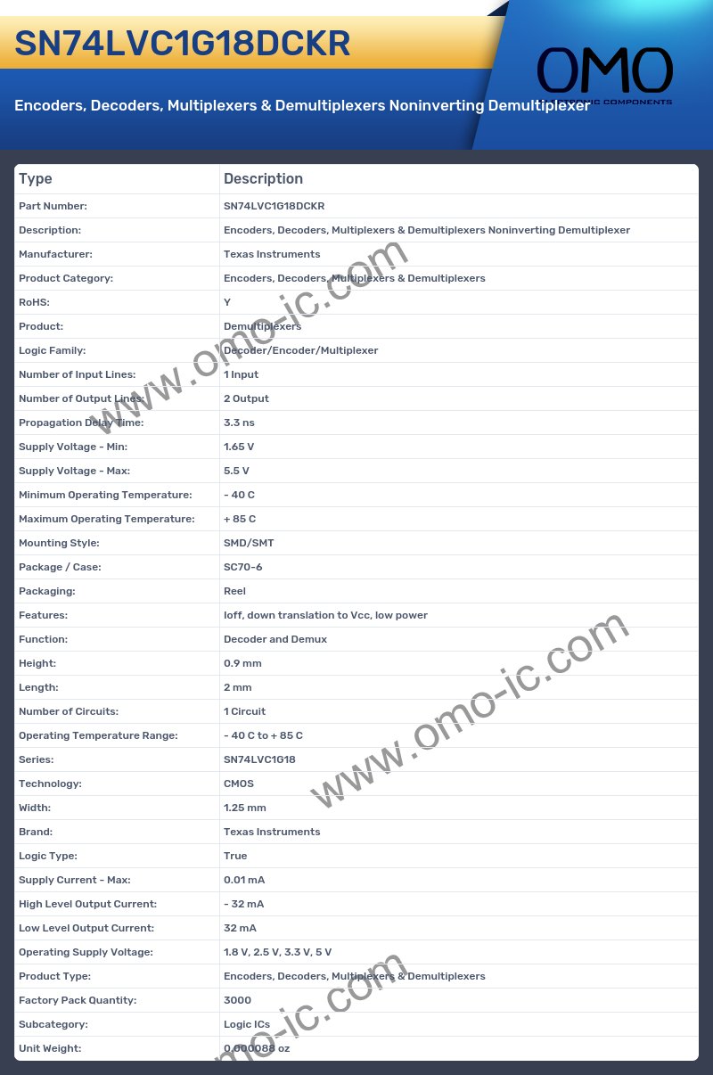 SN74LVC1G18DCKR