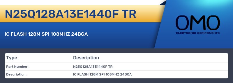N25Q128A13E1440F TR