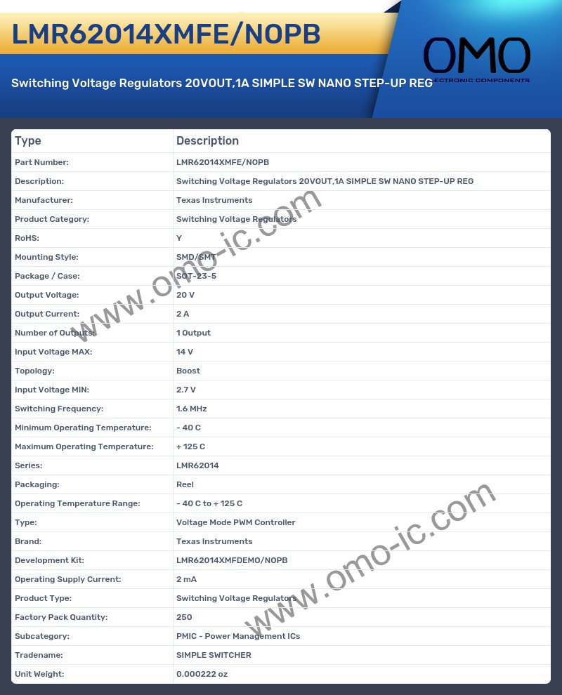 LMR62014XMFE/NOPB