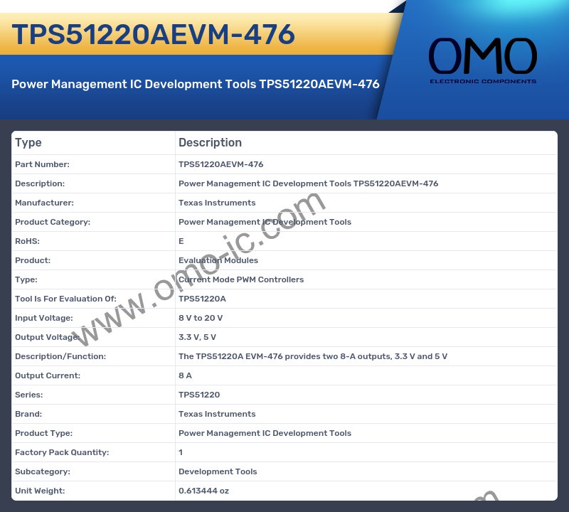 TPS51220AEVM-476