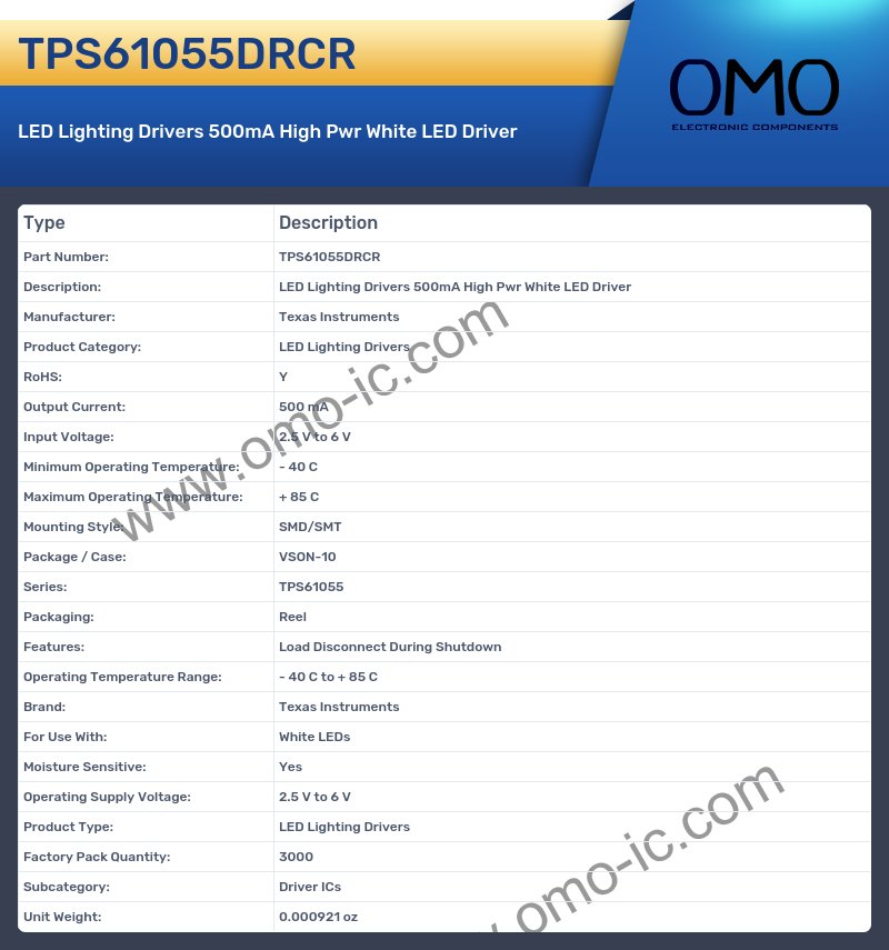 TPS61055DRCR