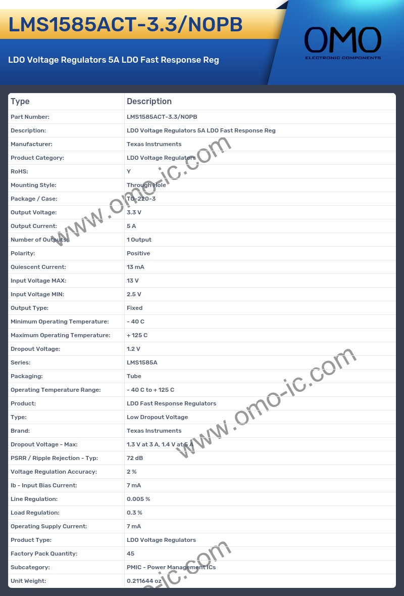 LMS1585ACT-3.3/NOPB