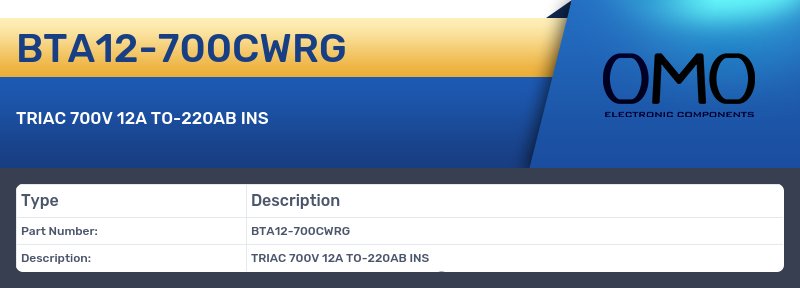 BTA12-700CWRG