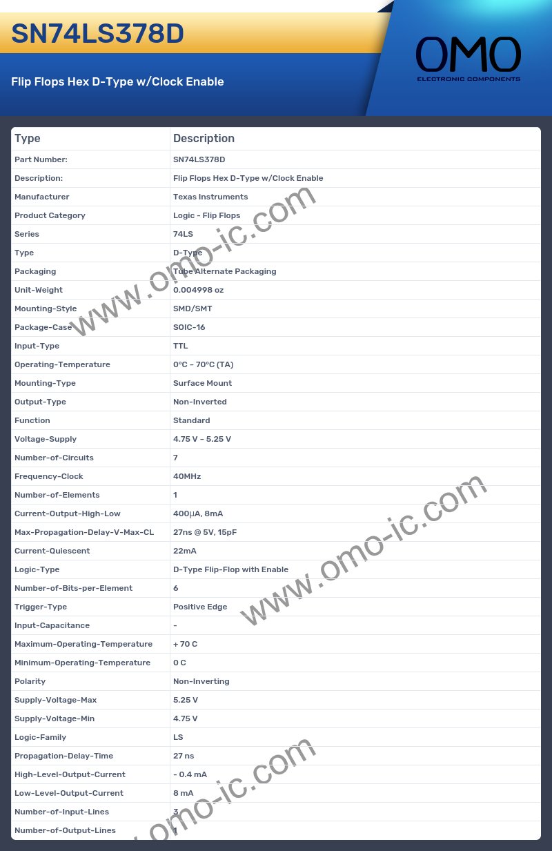 SN74LS378D