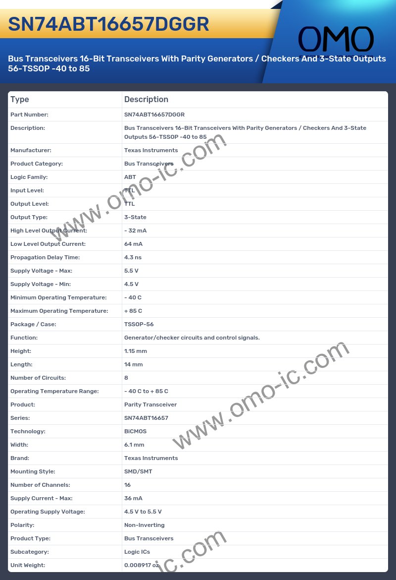 SN74ABT16657DGGR