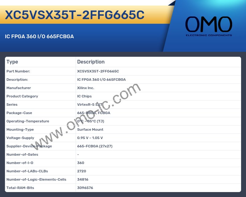 XC5VSX35T-2FFG665C