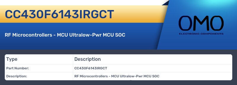 CC430F6143IRGCT