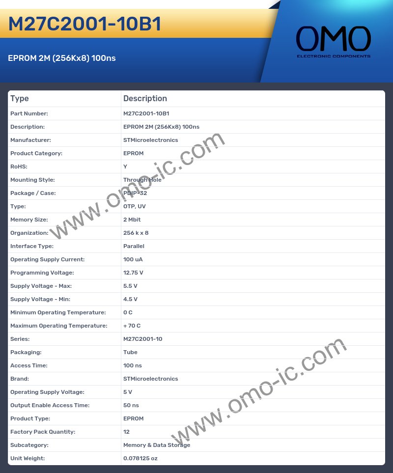 M27C2001-10B1