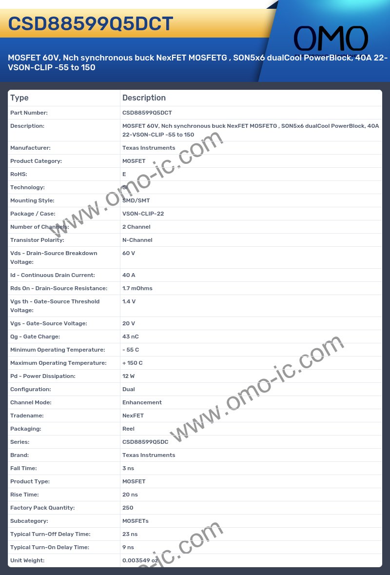 CSD88599Q5DCT