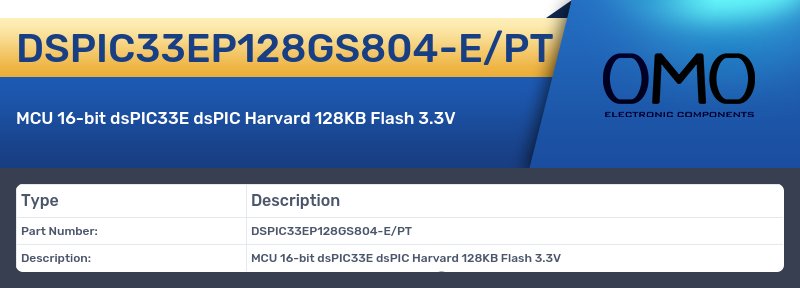 DSPIC33EP128GS804-E/PT