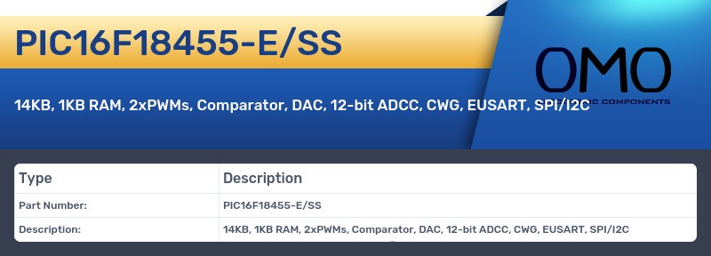 PIC16F18455-E/SS