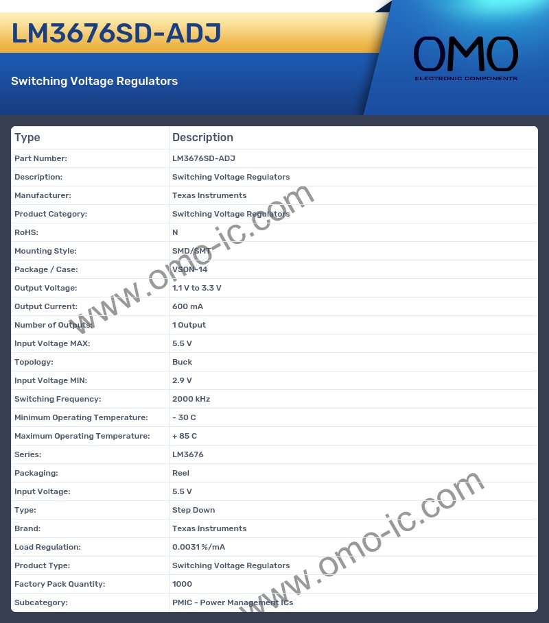 LM3676SD-ADJ