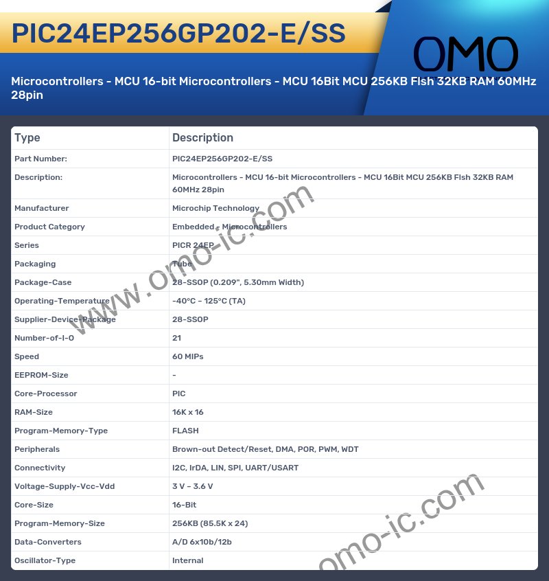 PIC24EP256GP202-E/SS