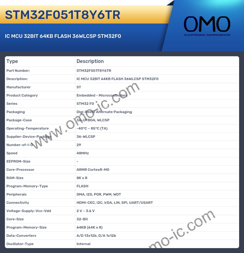 STM32F051T8Y6TR