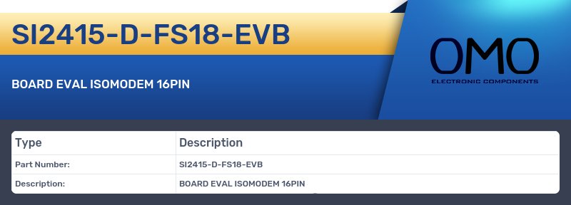 SI2415-D-FS18-EVB