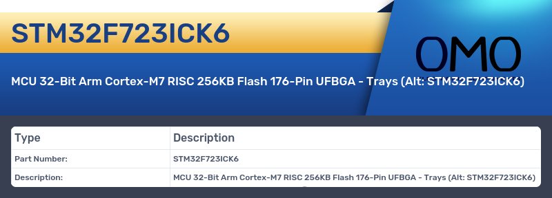 STM32F723ICK6