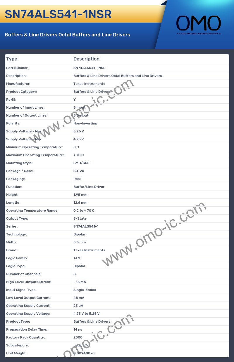 SN74ALS541-1NSR