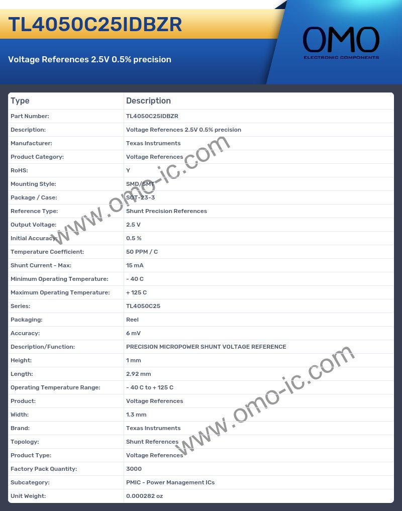 TL4050C25IDBZR