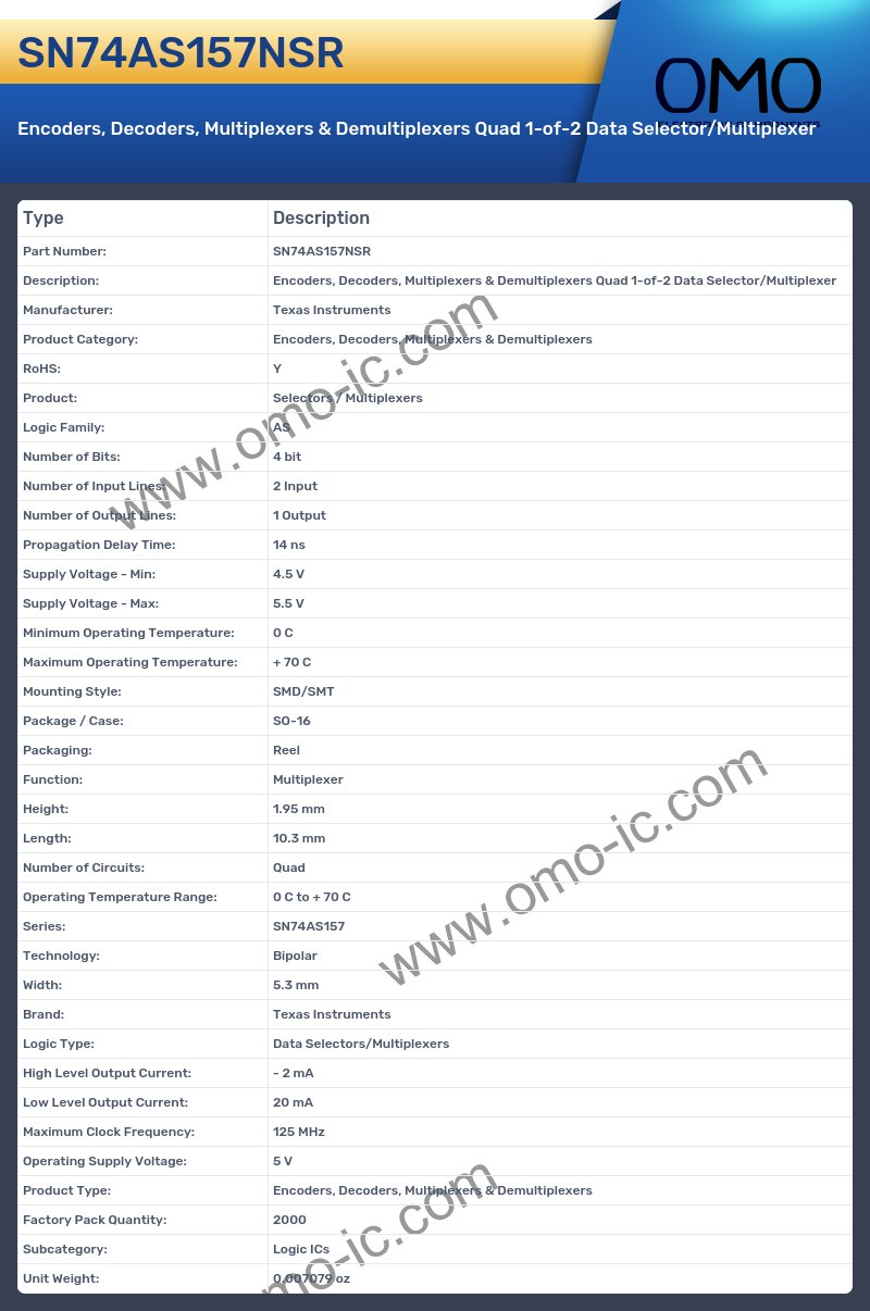 SN74AS157NSR