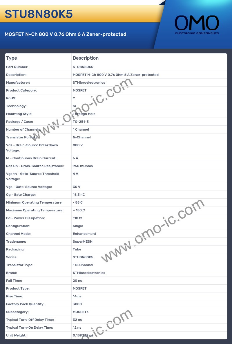 STU8N80K5