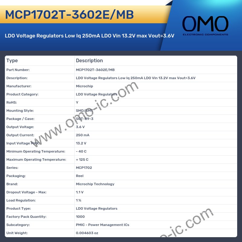 MCP1702T-3602E/MB