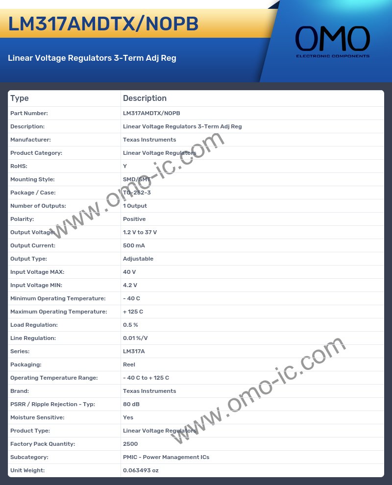 LM317AMDTX/NOPB