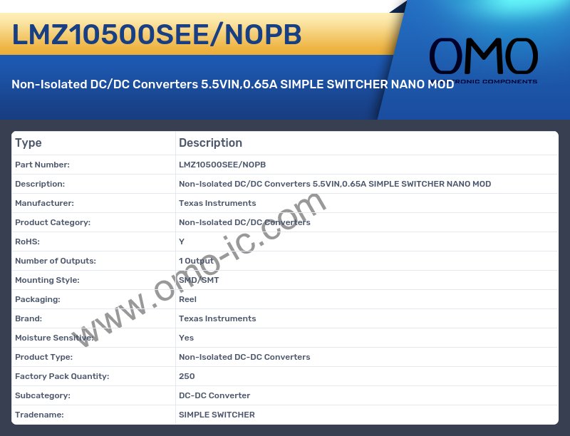 LMZ10500SEE/NOPB