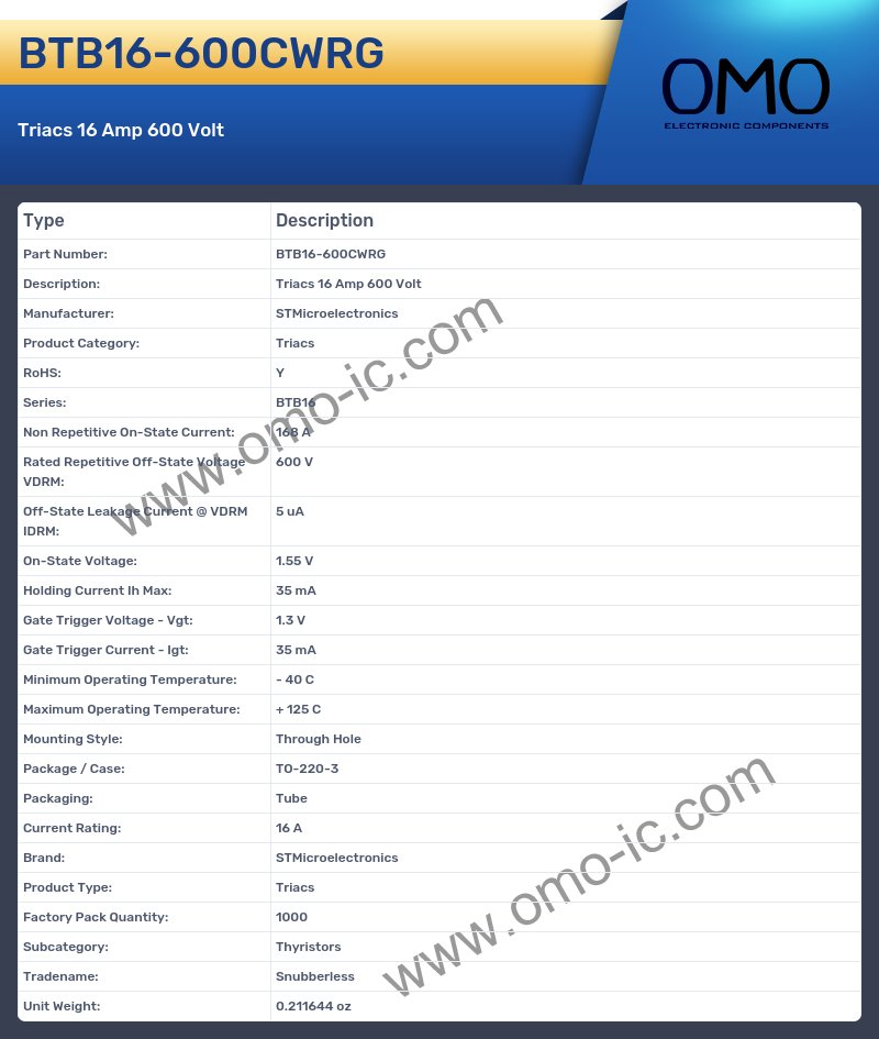 BTB16-600CWRG
