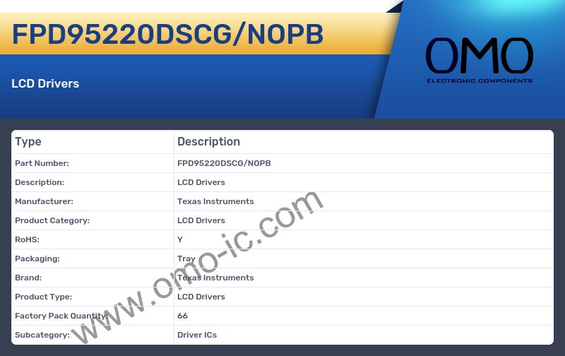 FPD95220DSCG/NOPB
