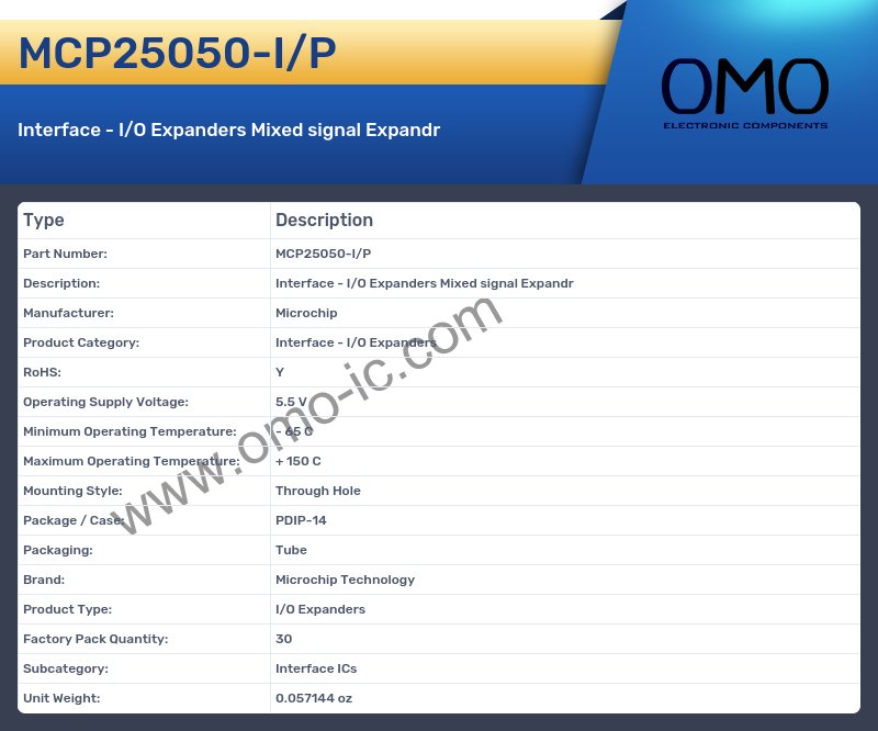 MCP25050-I/P