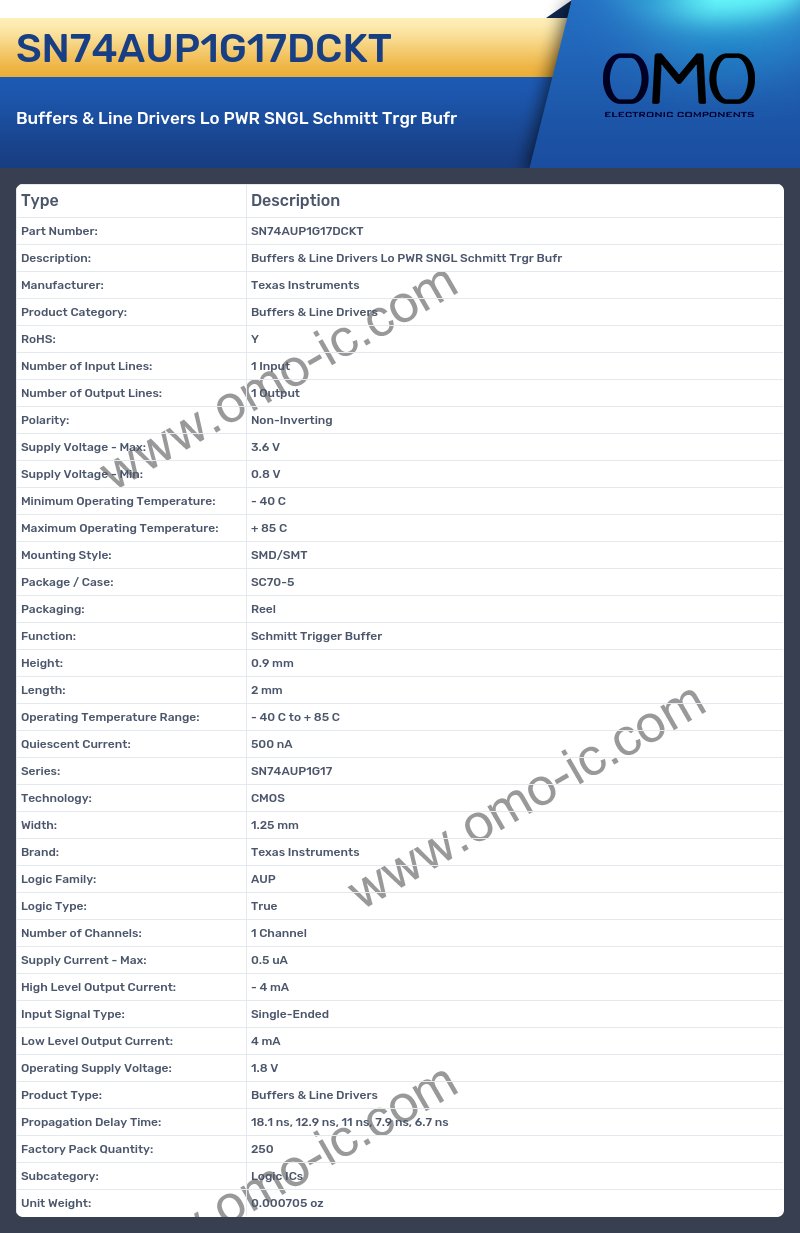SN74AUP1G17DCKT