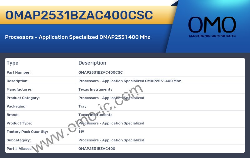 OMAP2531BZAC400CSC