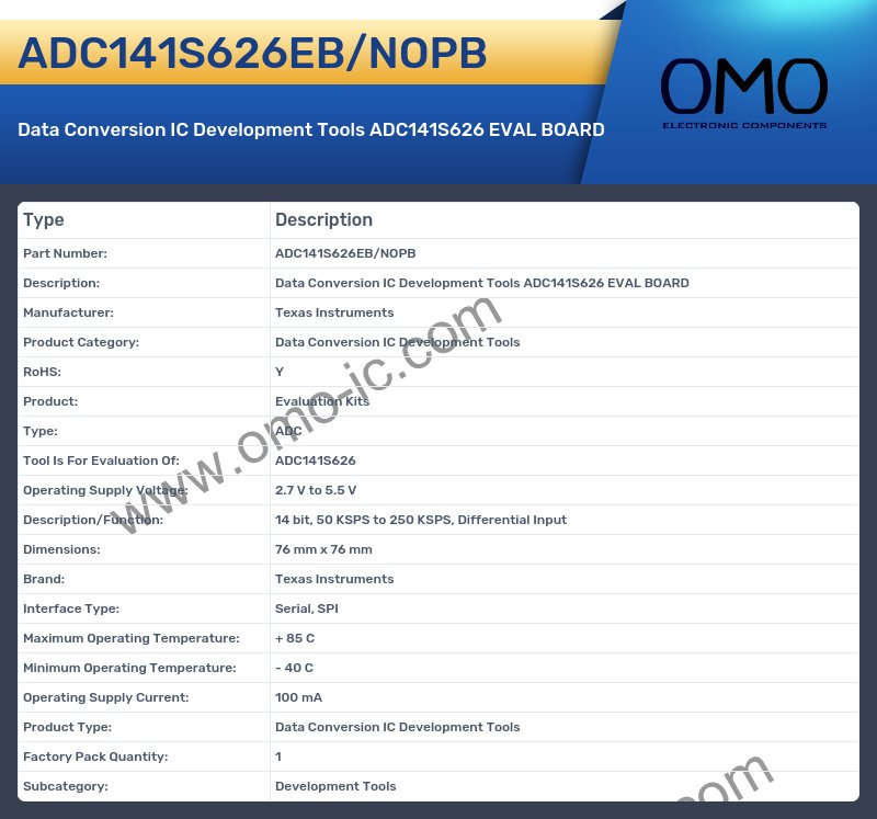 ADC141S626EB/NOPB